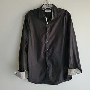 Kenneth Cole Reaction Long Sleeve Button Shirt Size S